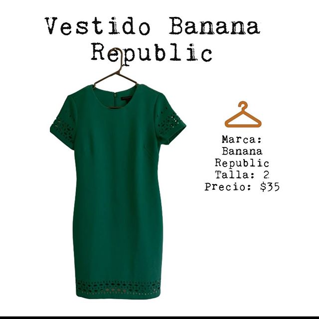 Vestido talla 2 (small) marca Banana Republic #wornonce 

[Tiene 10% de descuento ] 💚

#prelovedbananarepublic #preloveddress